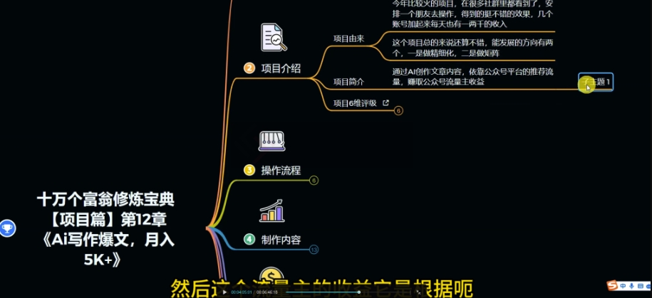 图片[3]-十万个富翁修炼宝典之12.AI写作爆文，月入5k+-智慧宝库