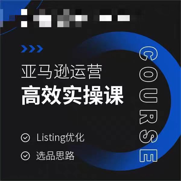 亚马逊运营高效实操课，Listing优化，选品思路-智慧宝库