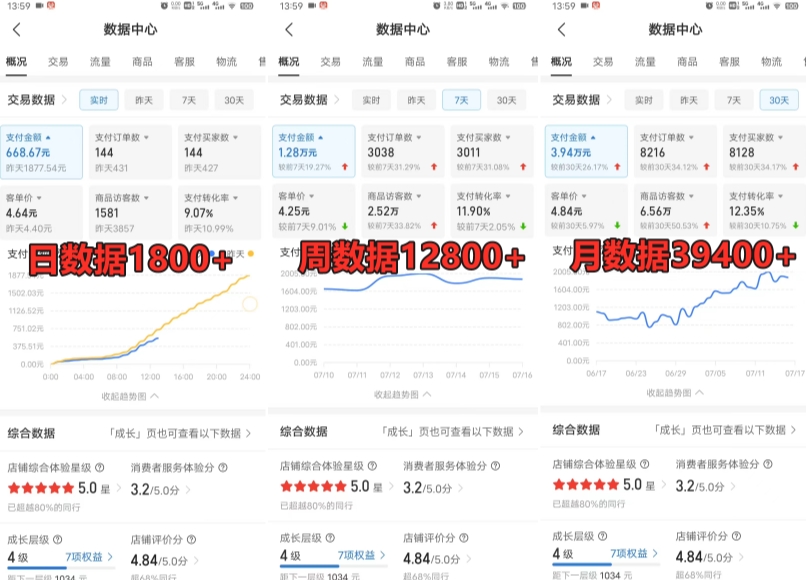 拼多多虚拟电商训练营月入30000+你也行，暴利稳定长久，副业首选-智慧宝库