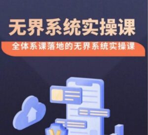 无界系统实操课【38节完整版】,全体系落地无界改版后选择、出价、高投产做付费引流-智慧宝库