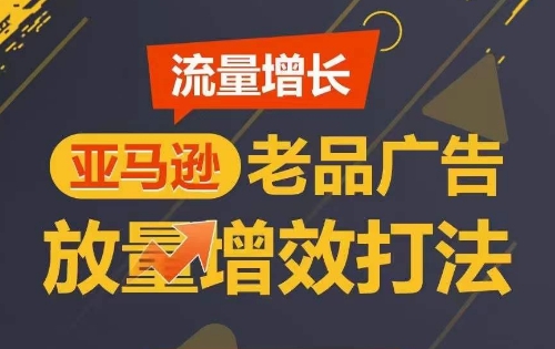 流量增长 亚马逊老品广告放量增效打法，短期内广告销量翻倍-智慧宝库